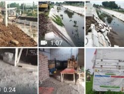 Beginilah Kondisi Proyek Jombang PT. Internusa KSO Anggaran 59 Milyar Ambrol