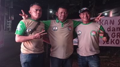 Warga Desa Bangodua Nobar dengan Si Monang PAPERA DPC Kabupaten Cirebon