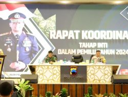 Polda Jateng Gelar Rapat Koordinasi Tahap Inti Pemilu 2024: Guna Kesiapan Pengamanan Pungut Suara