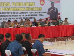 Kapolda Jateng cek Tactical Floor Game ( TFG); Wujud Profesionalitas Polda Jateng Dalam Harkamtibmas Selama Pemilu 2024