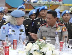 Beri Kontribusi Nyata Misi Perdamaian, UNMISS Beri Penghargaan Personel Polri