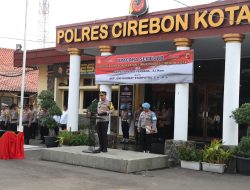 Kapolres Cirebon Kota Pimpin Sertijab Kapolsek Seltim