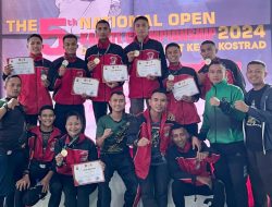 Atlet Yonif 511/DY Borong 7 Medali Kejuaraan Karate Tingkat Nasional