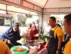 Jumat Berkah, Polres Cirebon Kota Sarapan Bareng Masyarakat Sekitar