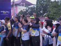 Penjabat Bupati Pringsewu Ikuti Water Day Run Lampung 2O24