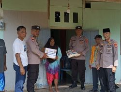 Kapolsek Punggur Giat Bansos Untuk Warga Membutuhkan