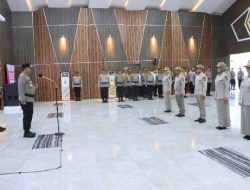 Kapolda Aceh Pimpin Upacara Laporan Kenaikan Pangkat PNS Polri
