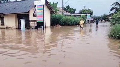 Beberapa Desa di Kecamatan Way Lima Terlanda Banjir, Masyarakat Minta Bupati Carikan Solusi