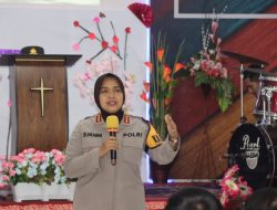 Polresta Cirebon Gelar Program Minggu Kasih, Sapa dan Serap Aspirasi Jemaat Gereja