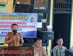 Desa Suro Ilir adakan Musyawarah pra Pelaksanaan Kegiatan di Tahun 2024 Berjalan dengan Lancar