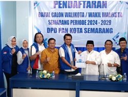 Bakal Calon Wakil Wali Kota Semarang AM. Jumai, Silaturahmi Bersama PAN