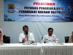 Diskominfo Kabupaten Cirebon Gelar Pelatihan Petugas Pengelola Data Perangkat Daerah 2024