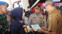 Kapolres Cirebon Kota Bersama Forkopimda Gelar Rampcheck di Terminal Tipe A Harjamukti