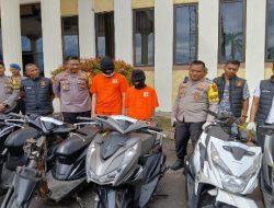 Polres Tanjab Barat Polda Jambi Berhasil Meringkus 2 Terduga Pelaku Pencurian Kendaraan Bermotor 