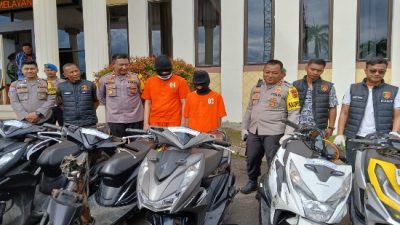 Polres Tanjab Barat Polda Jambi Berhasil Meringkus 2 Terduga Pelaku Pencurian Kendaraan Bermotor 