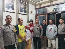 Respon Cepat Polsek Talun Berhasil Menemukan Keluarga Anak Yang Hilang