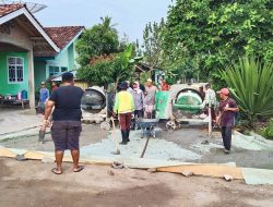 Jalan Semenisasi Baru di Tambahrejo Barat Tingkatkan Kenyamanan Warga