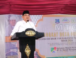 Bupati Tanjabbar buka MTQ ke-53 Desa Pembengis ajak Generasi Muda gemar baca Al-Quran