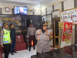 Kapolresta Cirebon Pimpin Patroli KRYD Dilanjutkan Pengecekan Polsek Gegesik