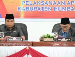 Enam Fraksi DPRD Humbahas sampaikan Pemandangan Umum terhadap Nota Pengantar Bupati tentang Pertanggungjawaban APBD TA 2023