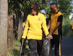 Polresta Cirebon Gelar Jum’at Sehat dan Bakti Sosial Bersih Lingkungan Serentak