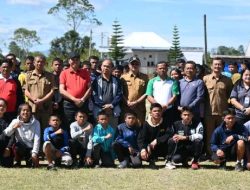 Bupati buka POPKAB dan Kejuaraan Bola Volly antar Pelajar di Humbahas