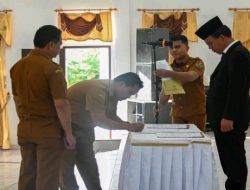 Bupati Humbahas lantik Pejabat Administrator dan Pengawas