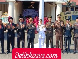 Ka Rupbasan indramayu hadiri Upacara Peringatan HUT Bhayangkara ke-78