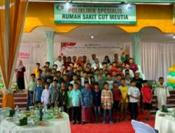 PT CMN Anniversary, Laksanakan Kegiatan Hari Ulang Tahun Ke-11 Tahun Di Rumah Sakit Umum Cut Meutia Kebun Baru Langsa