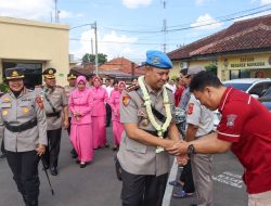 Kapolresta Cirebon Pimpin Upacara Sertijab Wakapolresta Cirebon