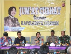 Polresta Cirebon Gelar Jum’at Curhat di Desa Bojong Kulon Kecamatan Susukan