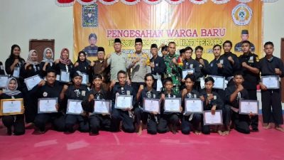 Wisuda dan Pengesahan Warga Baru, Bupati Anwar Sadat apresiasi Perguruan Silat PSHT