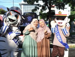 Polresta Cirebon Hadiri Car Free Day Sumber Dalam Rangka Ops Patuh Lodaya Tahun 2024