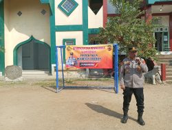 Police Goes To School Kapolsek Talun Berikan Bimbingan Dan Penyuluhan Kepada MTS Maharesi Siddiq