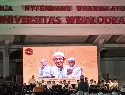 Universitas Wiralodra Mengadakan Unwir Bersholawat di Acara Dies Natalis ke 42