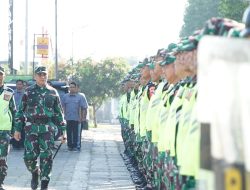 Kodim 0808 Laksanakan Apel Gelar Dalam Rangka Kesiapan Pam Pilkada Serentak Tahun 2024 Di Wilayah Blitar