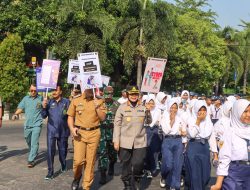 Peringati Hari Anak Nasional Tahun 2024, KPAID Bersama Polresta Cirebon Gelar Karnaval Pelajar Kampanye Stop Kekerasan Anak