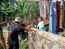 Senyum Ceria Anak-anak Desa Kubang Cairkan Rasa lelah