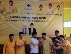 Partai Golkar gelar Deklarasi, Paslon UAS Katamso sampaikan Visi-Misi