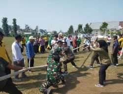 Meriahkan HUT Ke-79 Kemerdekaan RI, Muspika Garum Gelar Perlombaan Tradisional