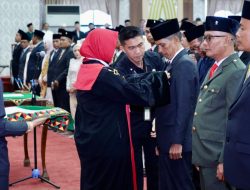 Sebanyak 40 Anggota DPRD Kabupaten Pringsewu Periode 2024-2029 Resmi Dilantik