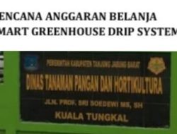 PPTK Dikonfirmasi Soal Proyek Green House Dinas Pertanian, Bungkam