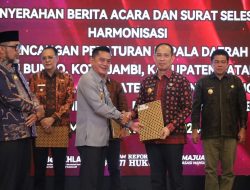 Pjs Bupati Tanjabbar dukung penuh Harmonisasi Peraturan Daerah