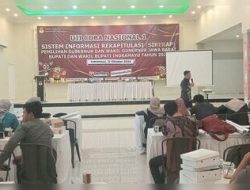 KPU Menggelar Acara Uji Coba Nasional 1 Sirekap Pilgub dan Pilbup Tahun 2024