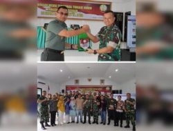 Pelaksanaan Pembinaan Media Teritorial di Tingkat Kodim, Tim dari Pusterad Kunker ke Kodim 0419/Tanjab Barat