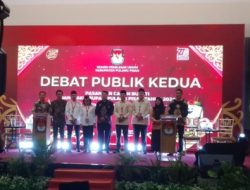 Dua Paslon Bupati Dan Wakil Bupati Saling Adu Ide Dan Gagasan Pada Debat Publik Kedua