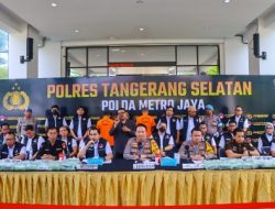 Polres Tang-Sel, Kembali Ungkap Kasus Narkotika, Kali Ini Sita 40,2 Kg Sabu