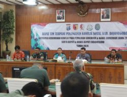 Jelang Pilkada 2024, Bakesbangpol Bojonegoro Gelar Rapat Tim Terpadu Penanganan Konflik Sosial