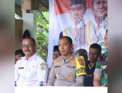 Kapolres Bener Meriah Saksikan Launching Gugus Tugas Polri Mendukung Ketahanan Pangan Secara Virtual