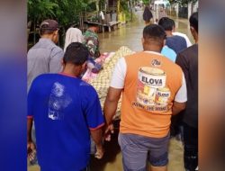 Pangdam Iskandar Muda perintahkan Danrem 011/LW Bantu Penanganan Banjir Di Pidie Dan Pidie Jaya.